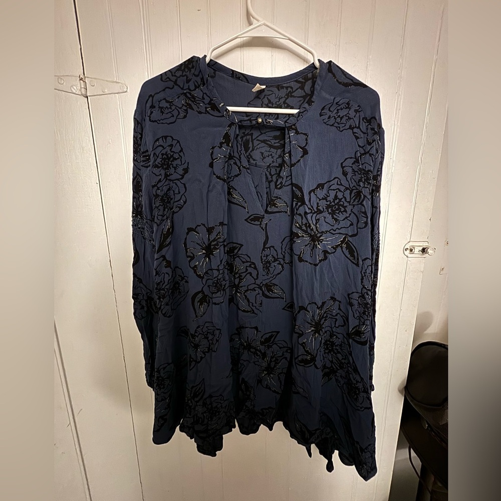 Never been worn free people long sleeve tunic dress